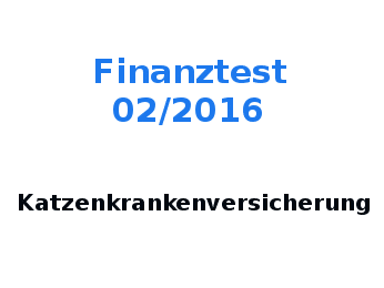 Katzenkrankenversicherung Testsieger